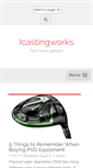 Mobile Screenshot of icastingworks.com